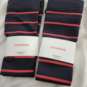 Comrad knee-high compression socks (two pairs)